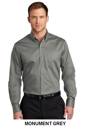 Port Authority SuperPro Twill Shirt.  PORT A.  S663